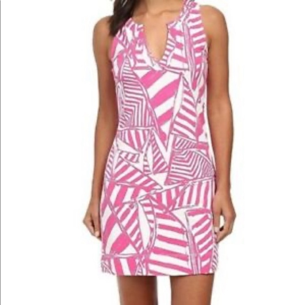 Lilly Pulitzer Estrada Shift Dress - Sz Small - Picture 8 of 8